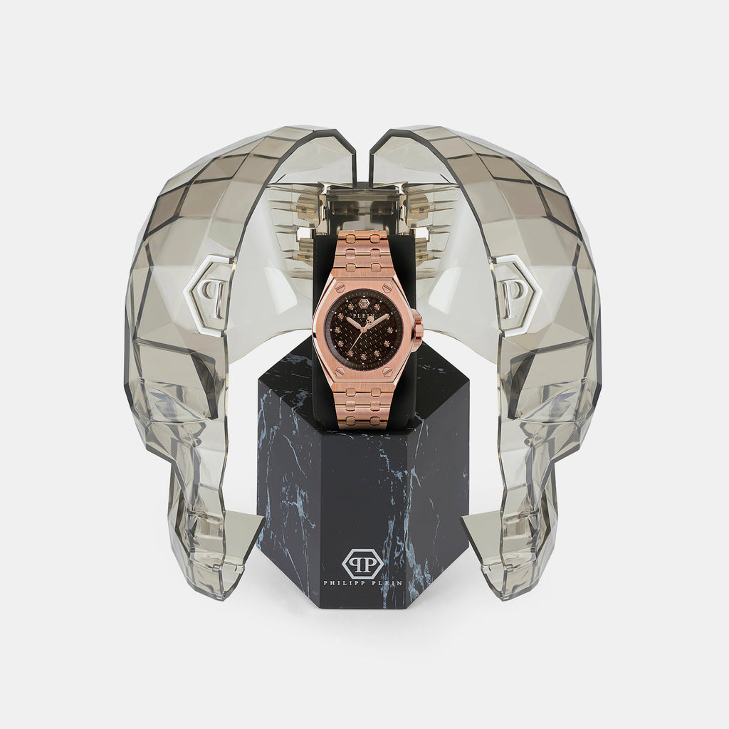 Philipp Plein Brass Round watch