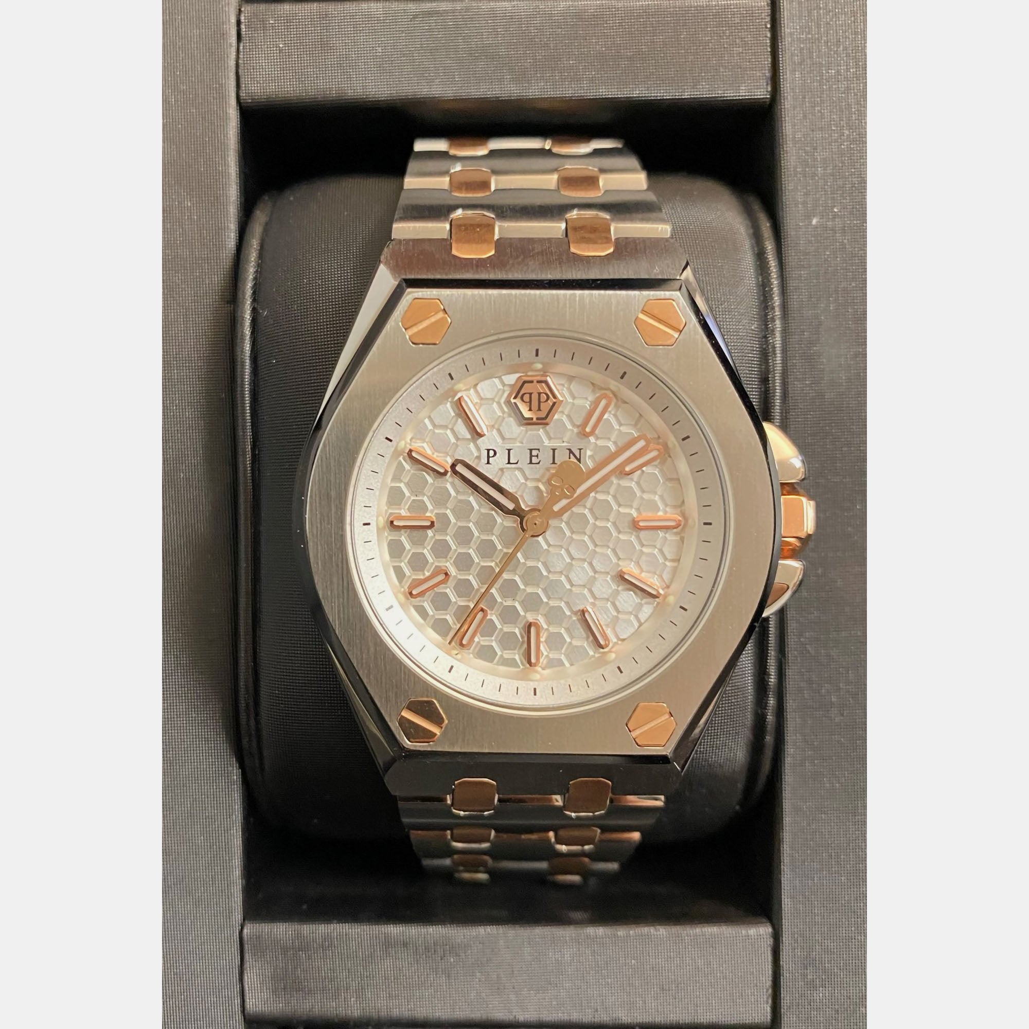 Philipp Plein 38 mm Two Tone Quartz watch