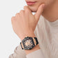 Men Automatic Black Dial Analog Silicone Watch PWJFA0225