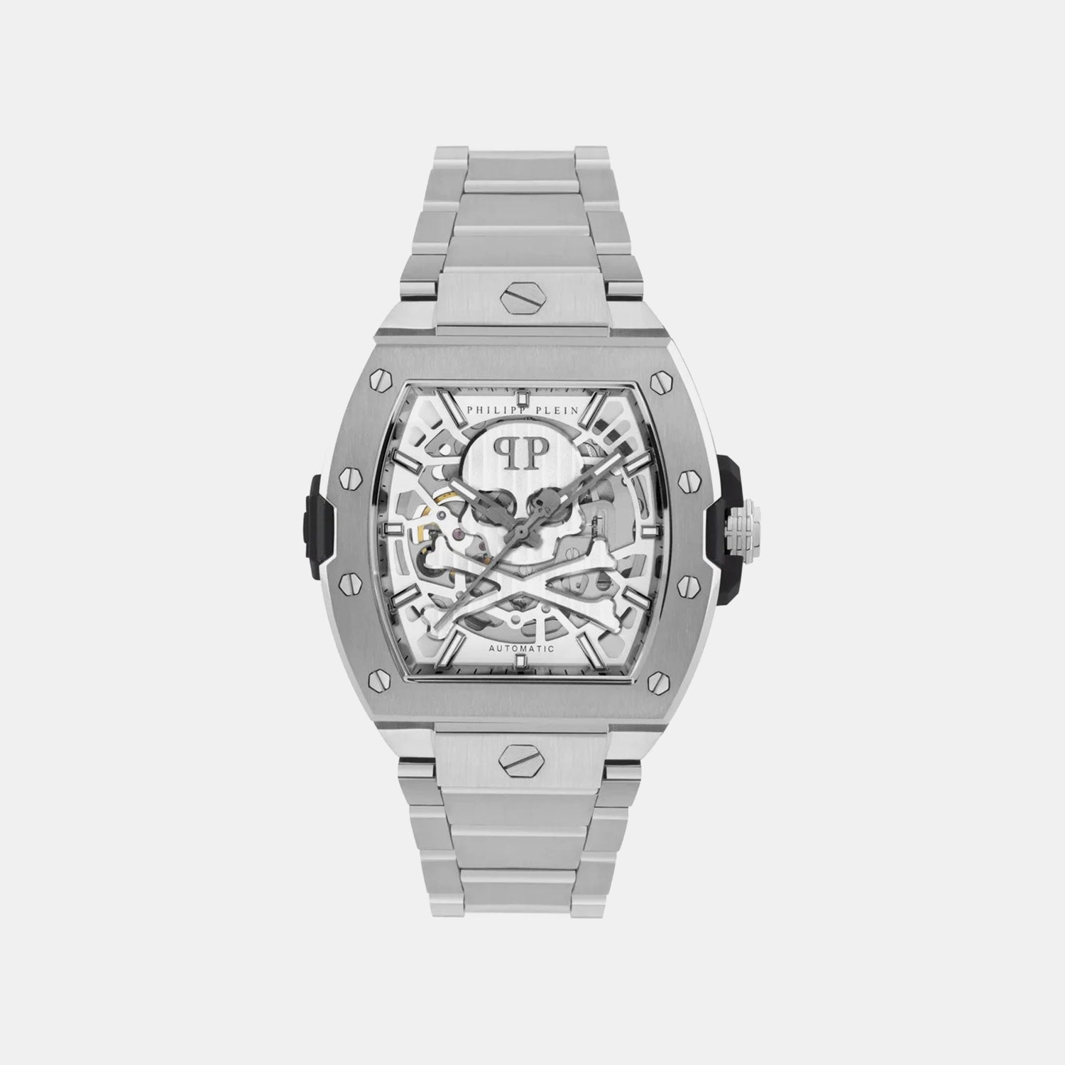 Men Quartz Silver Dial Analog Stainless Steel Watch PWJFA0425