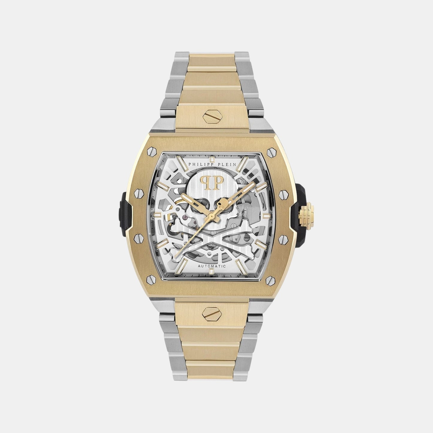 Men Automatic Silver Dial Analog Stainless Steel Watch PWJFA0525