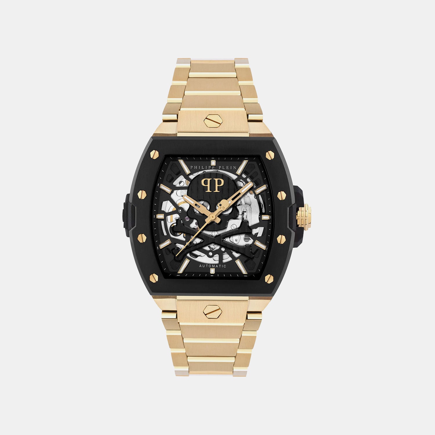 Men Automatic Black Dial Analog Stainless Steel Watch PWJFA0625