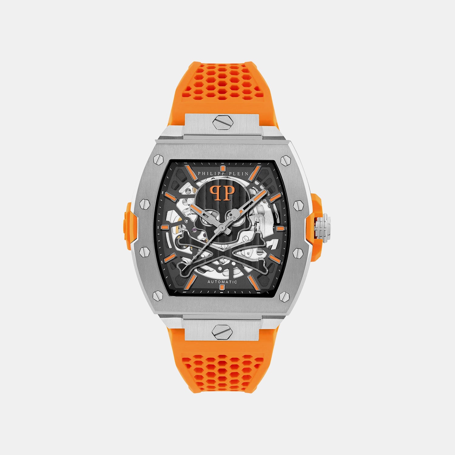 Men Quartz Gun Dial Analog Silicone Watch PWJFA1225