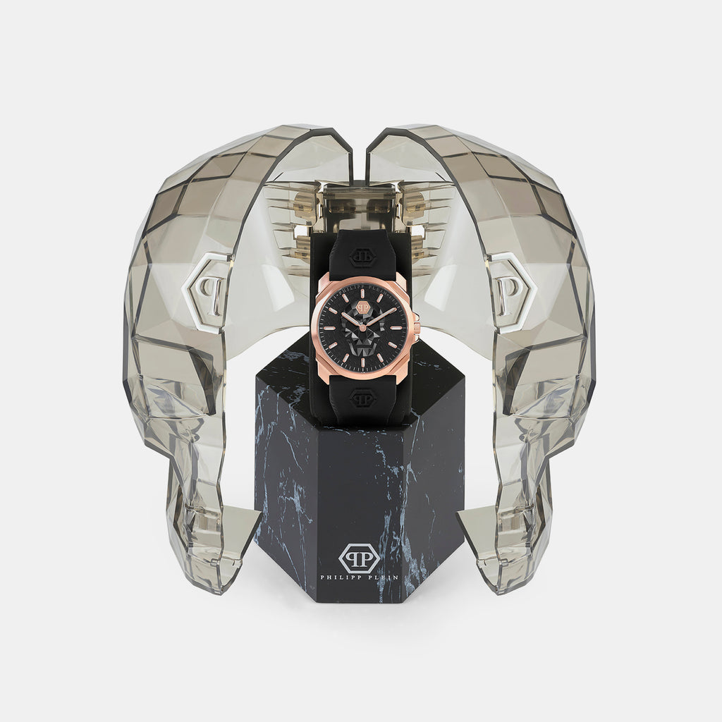 Philipp Plein Brass Round watch