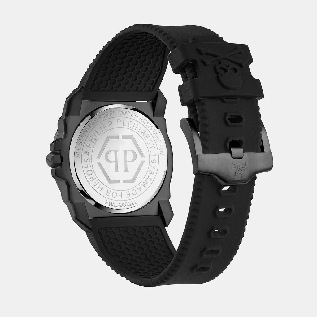 Philipp Plein Men Round Black watch