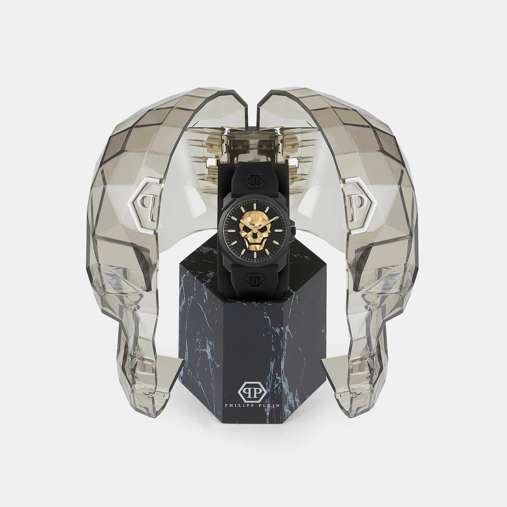 Philipp Plein Brass Round watch
