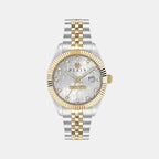 Men Quartz Grey Dial Analog Stainless Steel Watch PWMFA0425