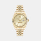 Men Quartz Gold Dial Analog Stainless Steel Watch PWMFA0525