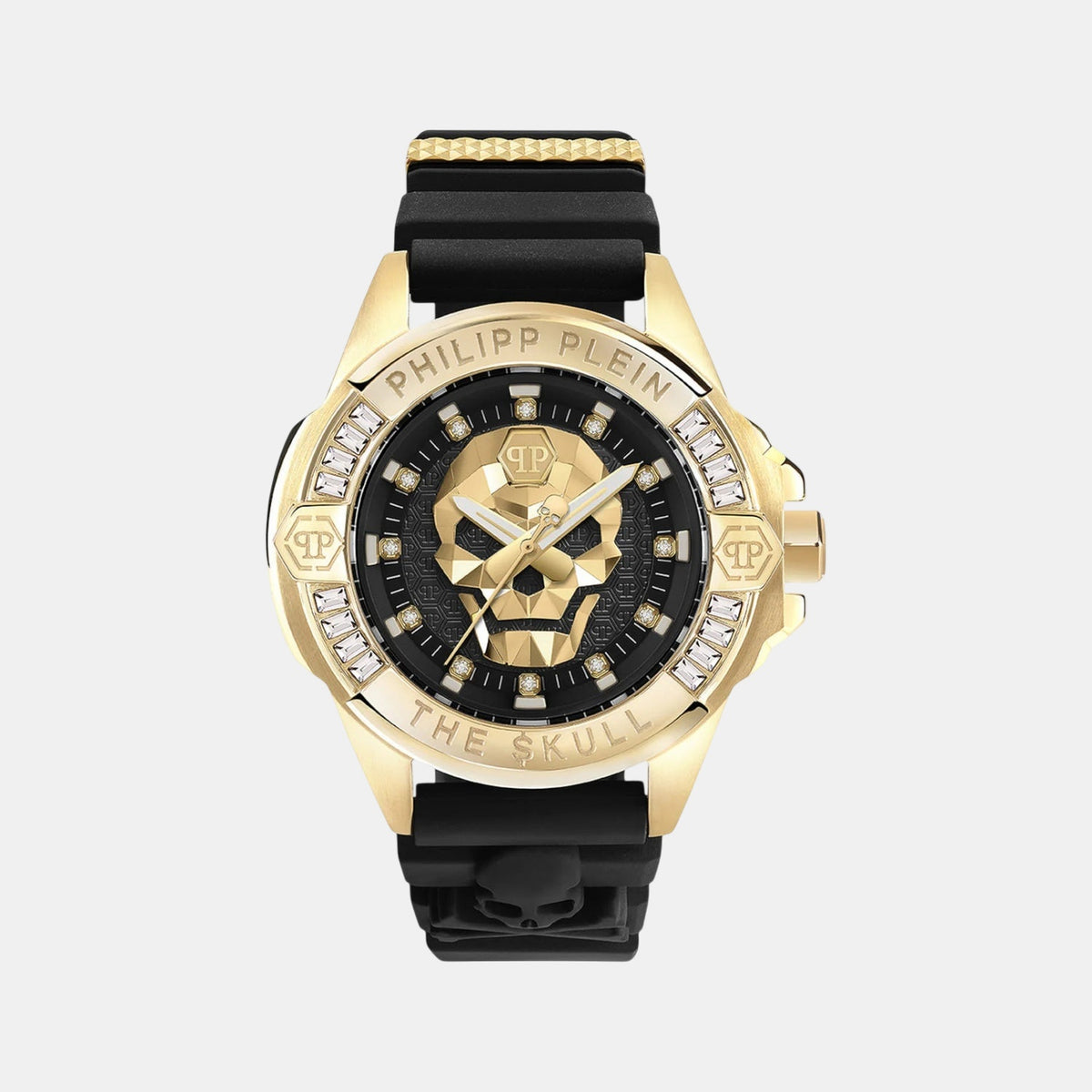 Unisex Quartz Black Dial Analog Silicone Watch PWNAA0122