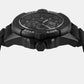 The $Kull Genderless Unisex Black Analog Silicon Watch PWNAA0322