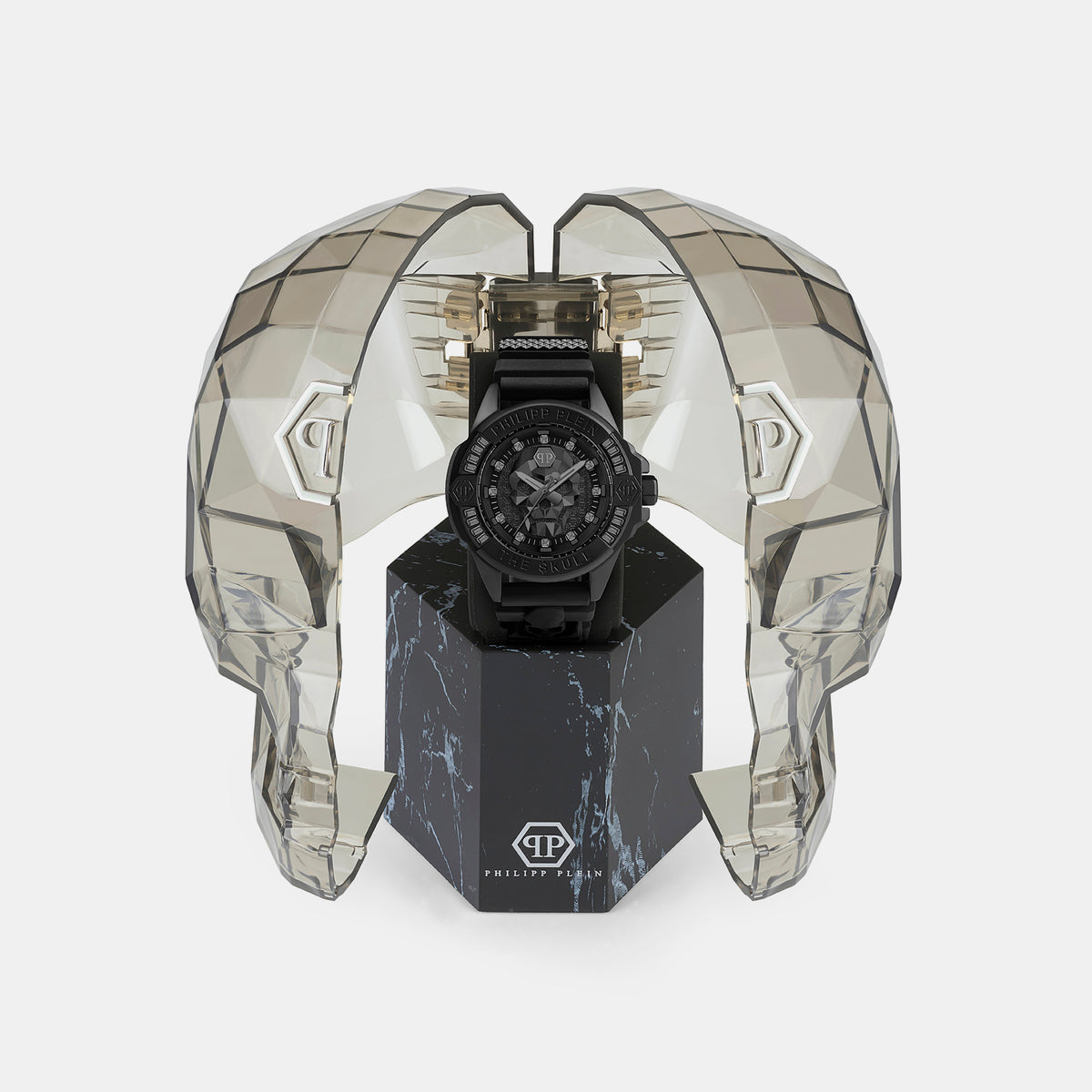 Philipp Plein Brass Round watch