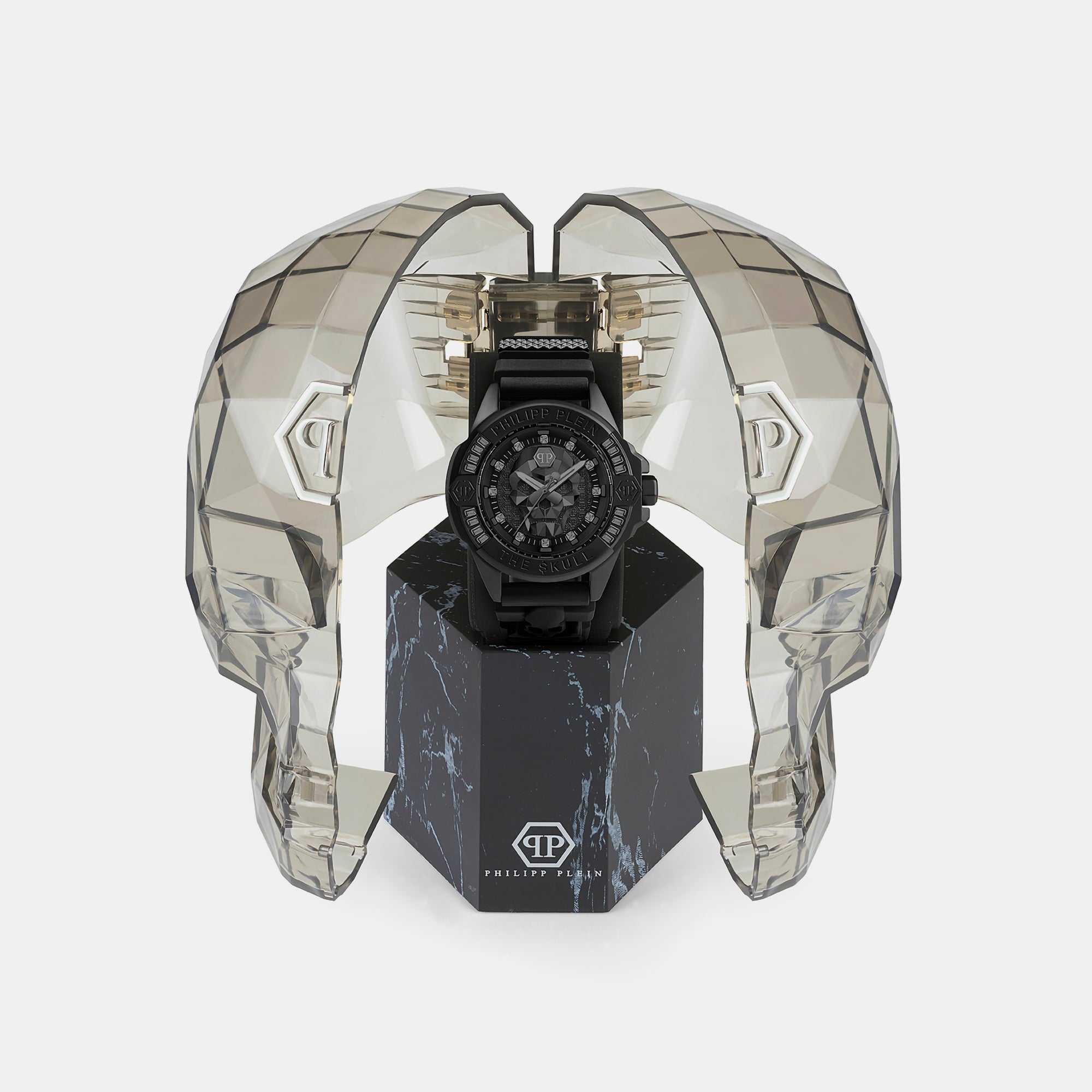 Philipp Plein Brass Round watch