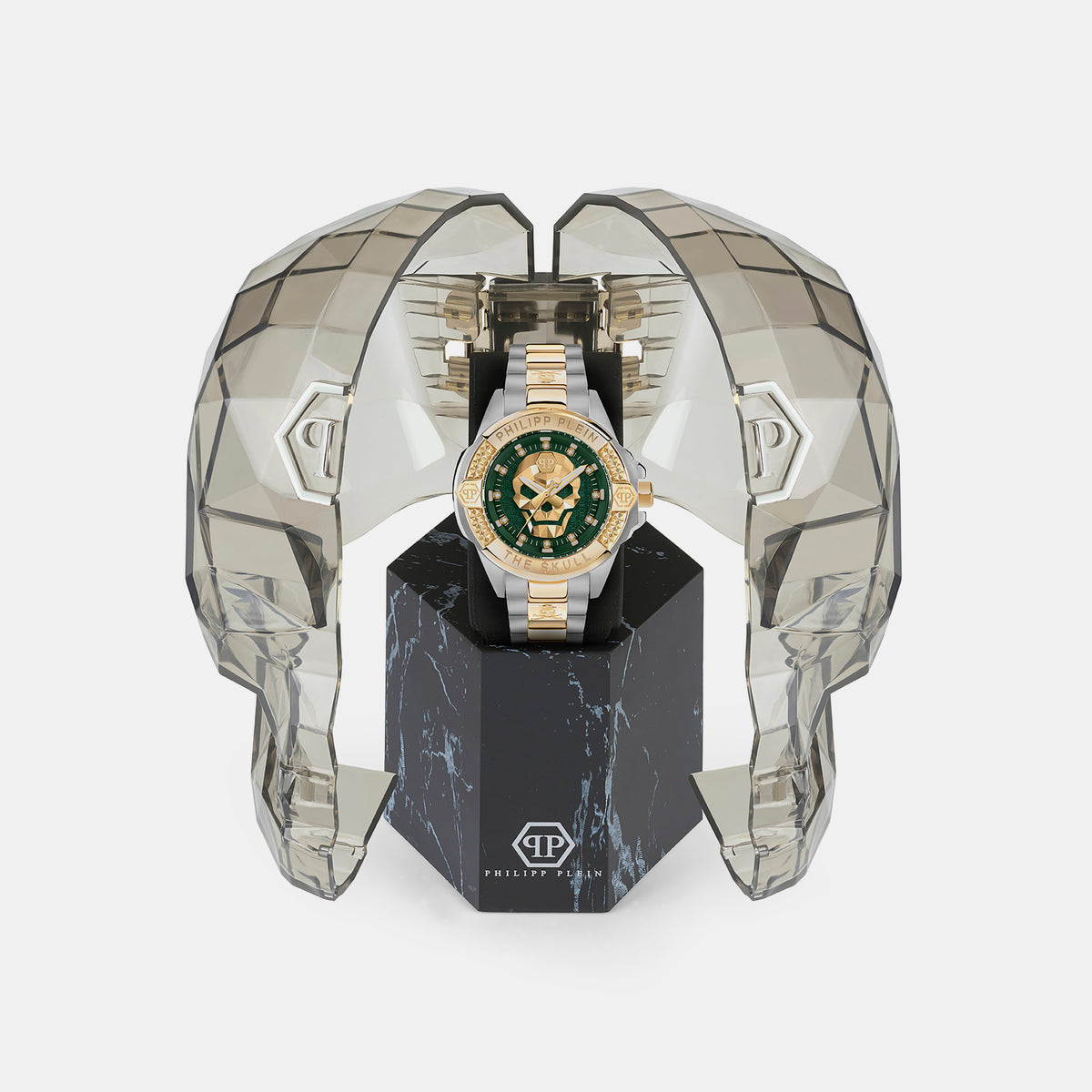 Philipp Plein Brass Round watch