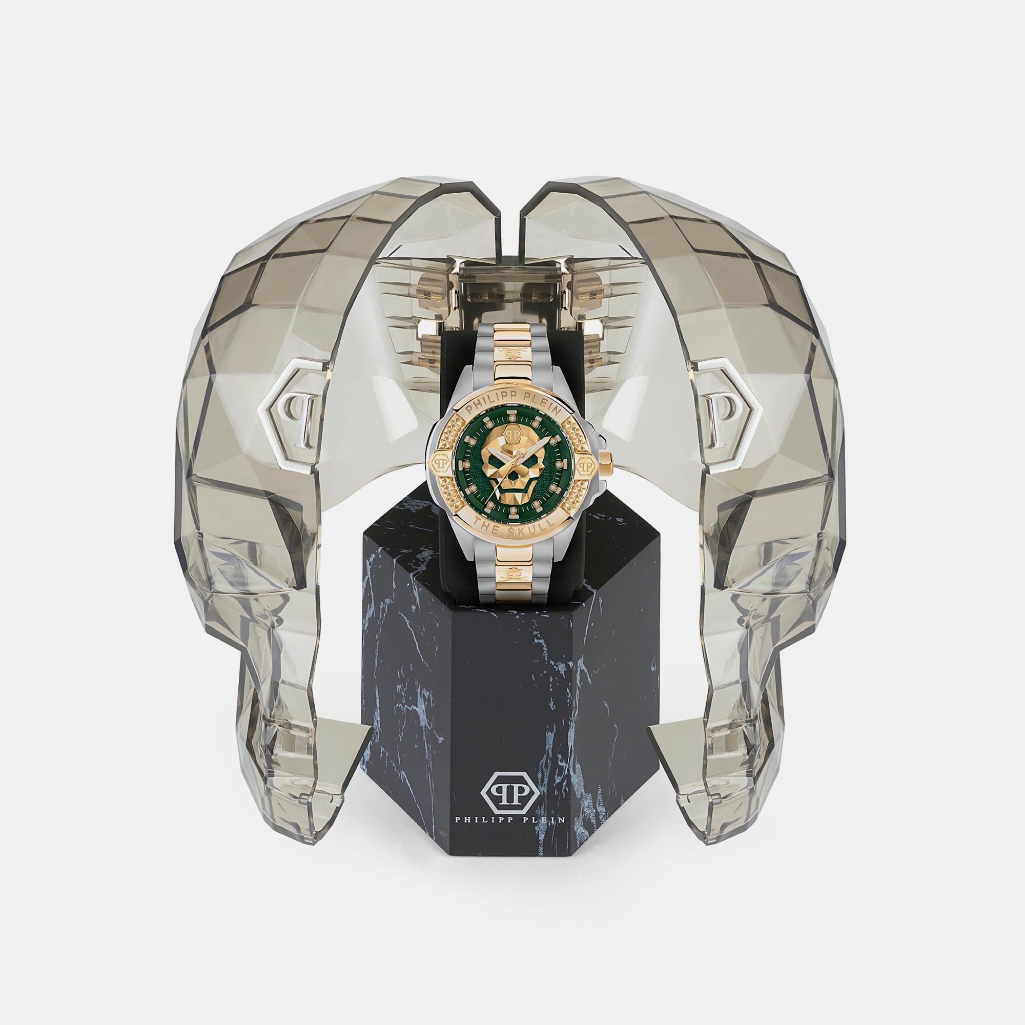 Philipp Plein Brass Round watch