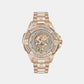 The $Kull-41Mm Female Beige Analog Stainless Steel Watch PWNAA1623