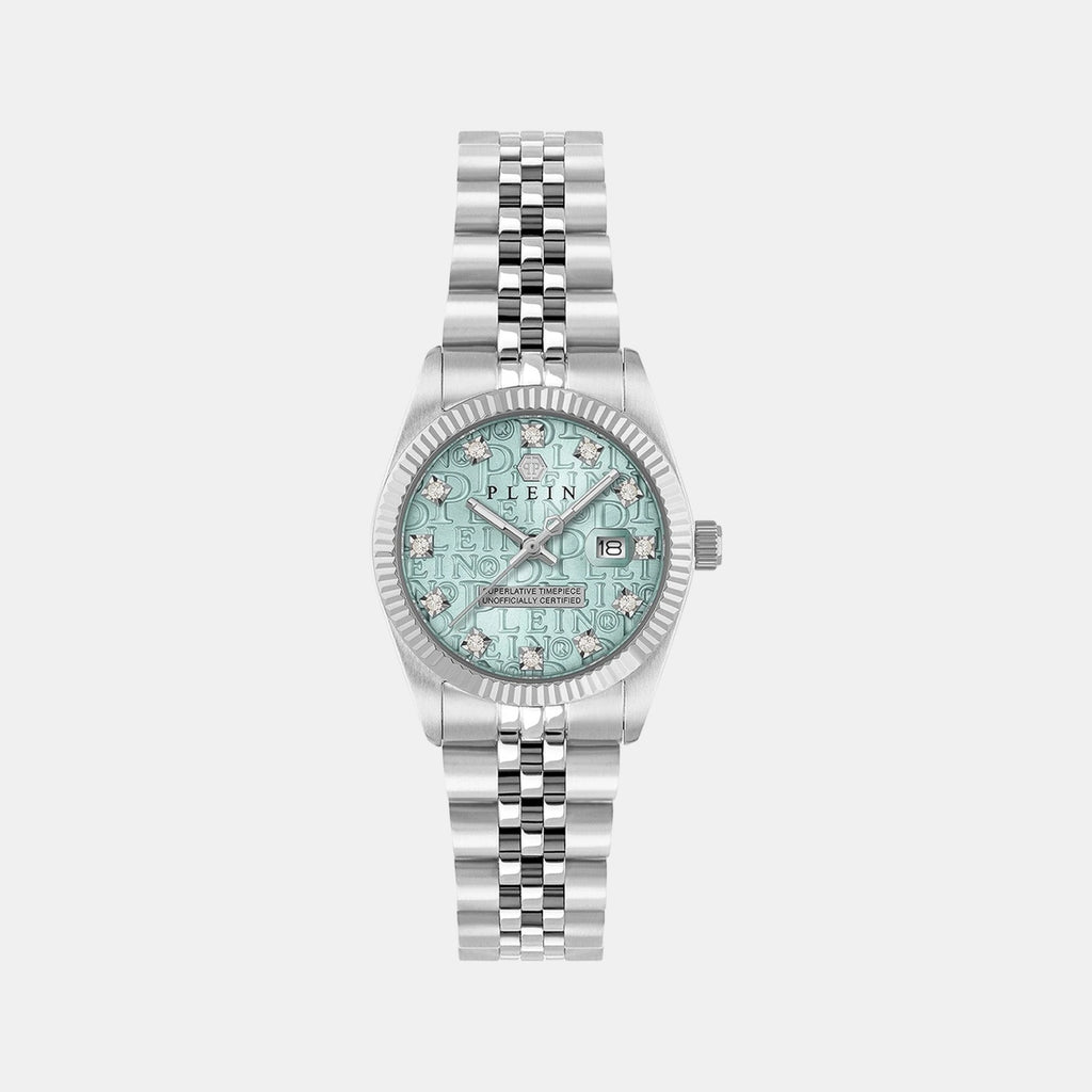 Women Quartz Light Blue Dial Analog Stainless Steel Watch PWNFA0225