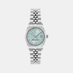 Women Quartz Light Blue Dial Analog Stainless Steel Watch PWNFA0225
