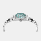 Women Quartz Light Blue Dial Analog Stainless Steel Watch PWNFA0225