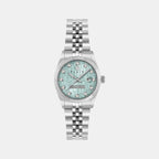 Women Quartz Light Blue Dial Analog Stainless Steel Watch PWNFA0225