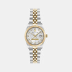 Women Quartz Grey Dial Analog Stainless Steel Watch PWNFA0425