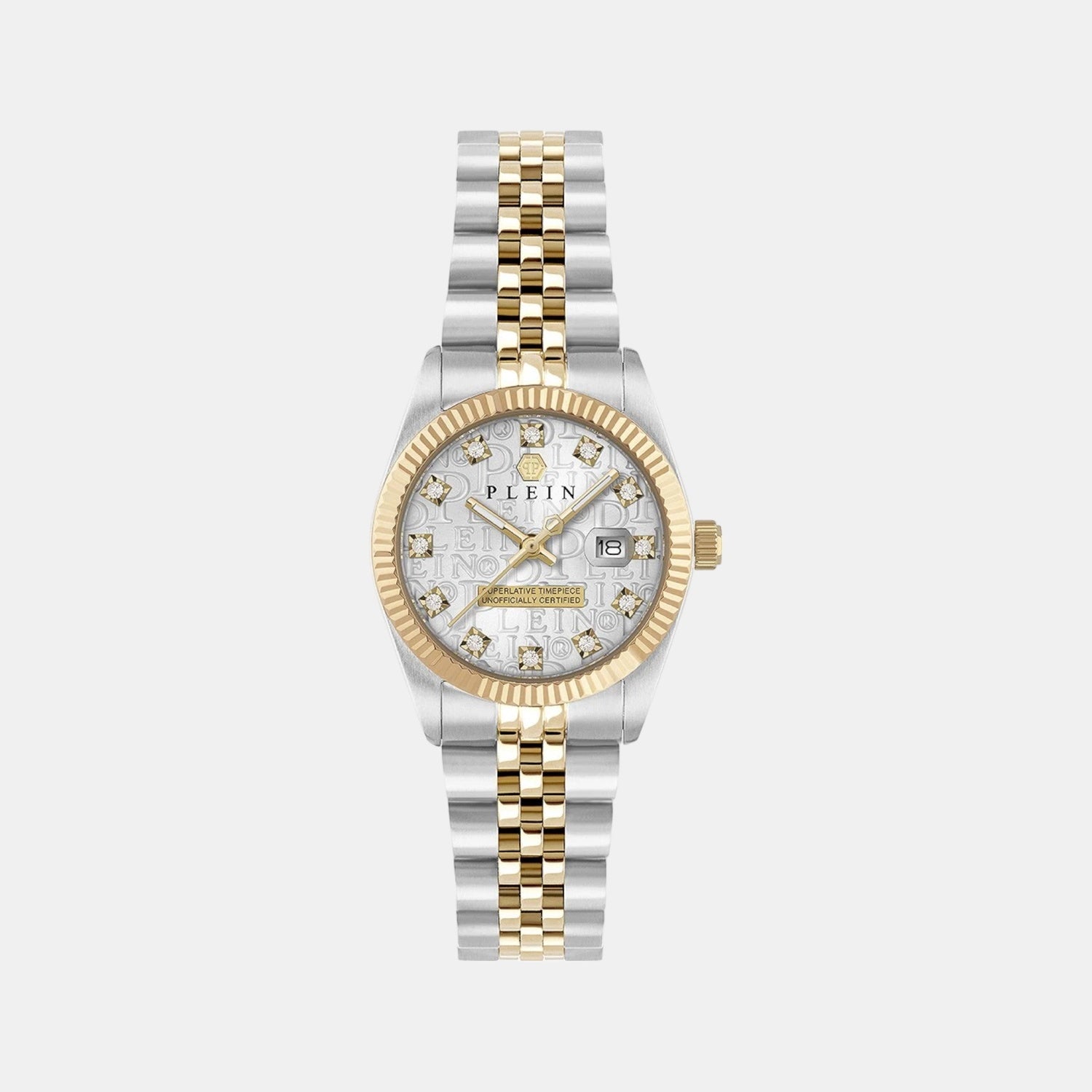 Women Quartz Grey Dial Analog Stainless Steel Watch PWNFA0425