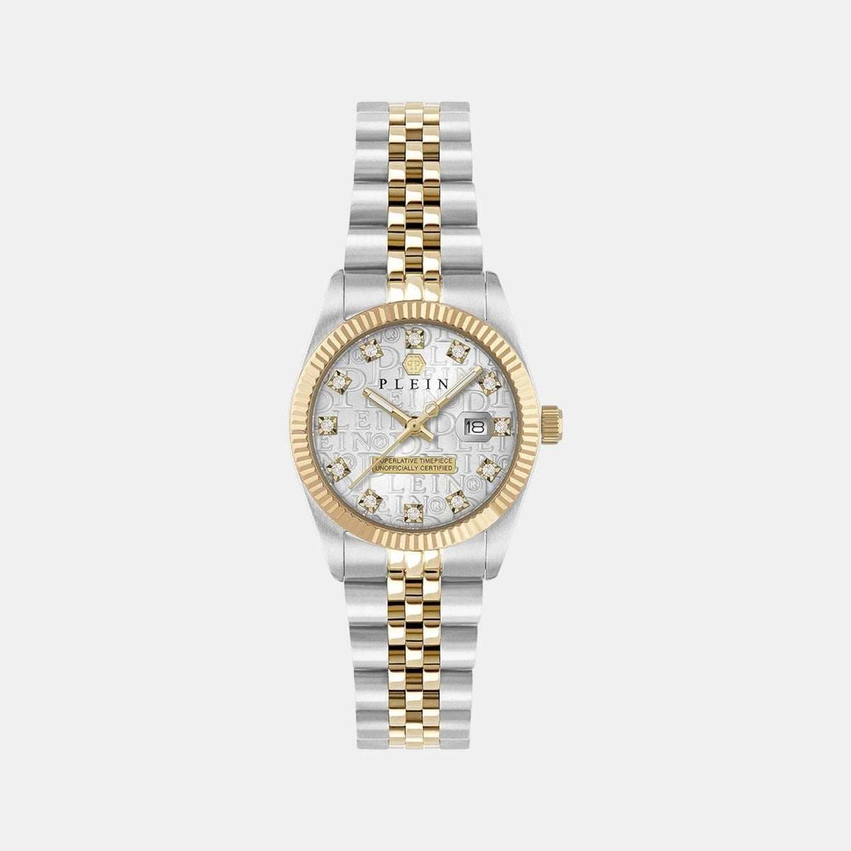 Women Quartz Grey Dial Analog Stainless Steel Watch PWNFA0425