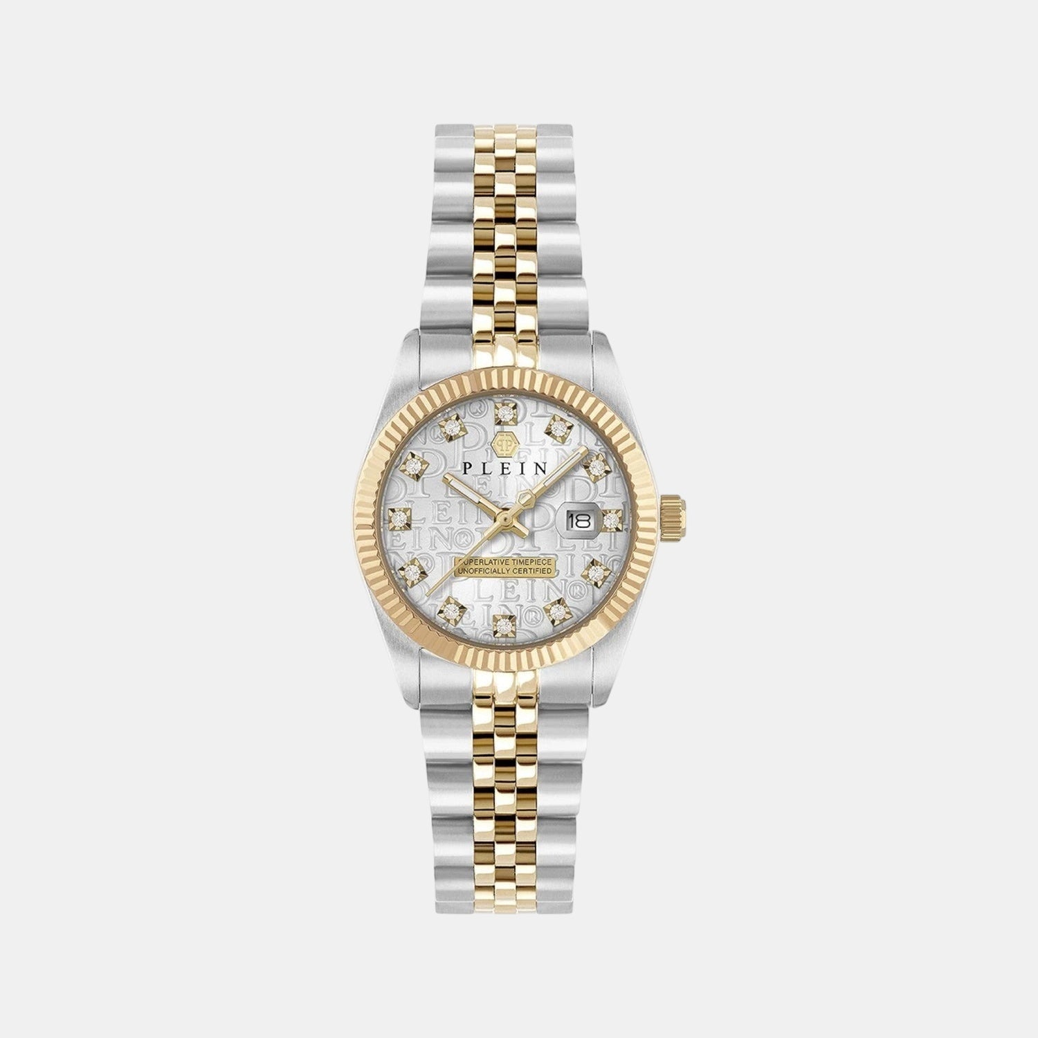 Women Quartz Grey Dial Analog Stainless Steel Watch PWNFA0425