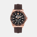 Philipp Plein Round Brown Analog watch