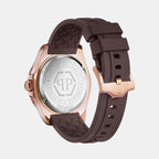 Philipp Plein Men Round Brown watch