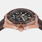 The $Kull Diver Men's Brown Analog Silicon Watch PWOAA0322