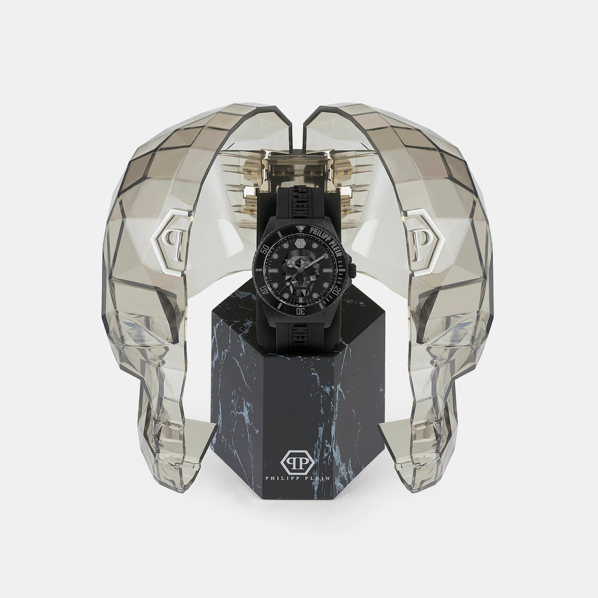 Philipp Plein Brass Round watch
