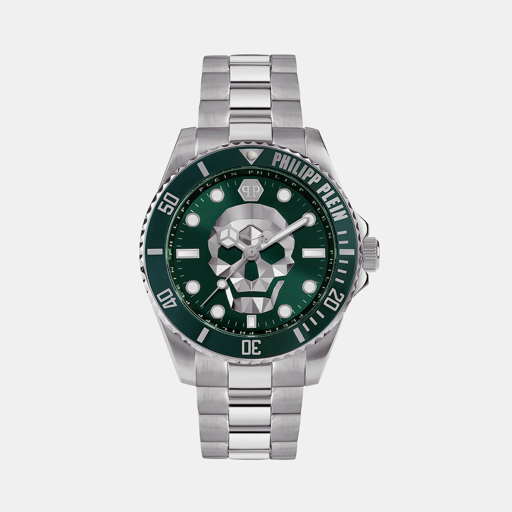 Philipp Plein Round Green Analog watch