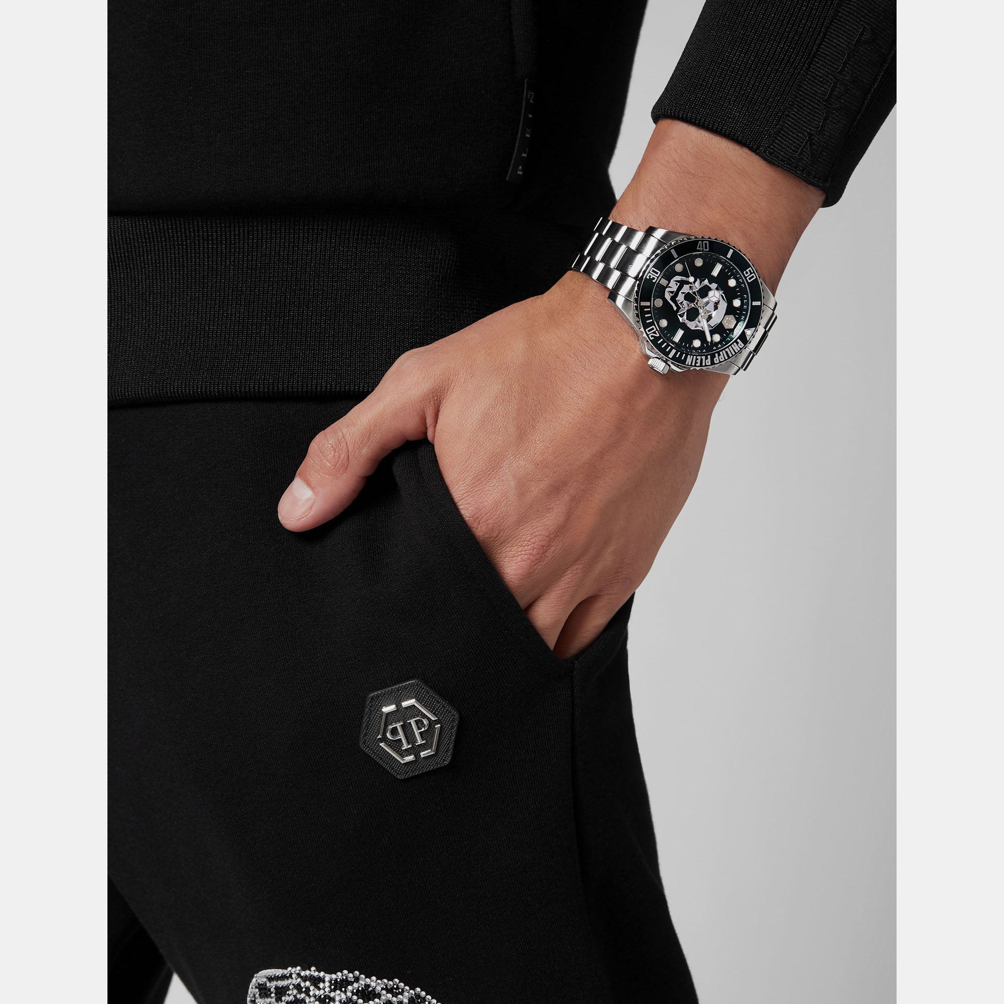 Philipp Plein Stainless Steel Green watch