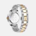 Men Quartz Blue Dial Analog Stainless Steel Watch PWOAA0722