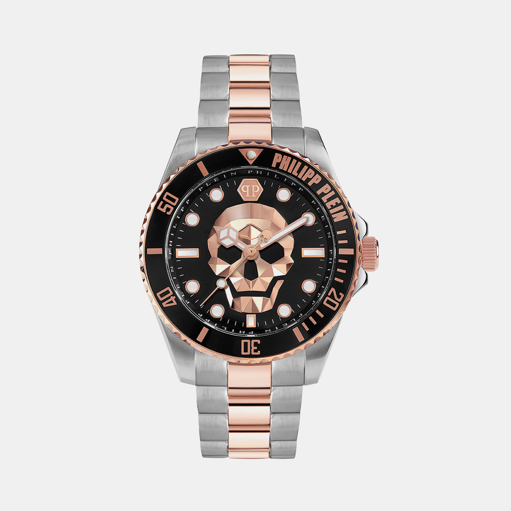 Philipp Plein Round Black Analog watch