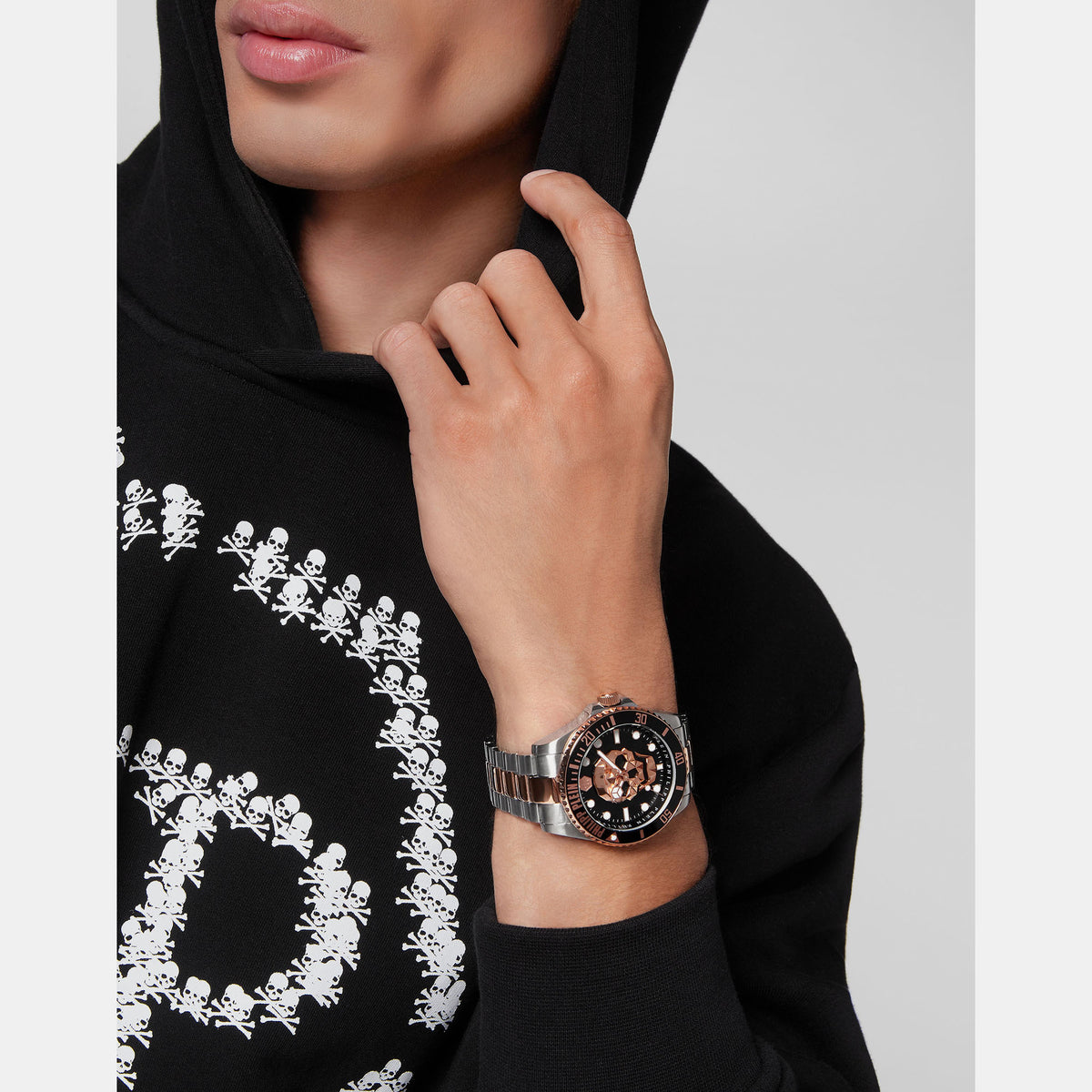 Philipp Plein Stainless Steel Black watch