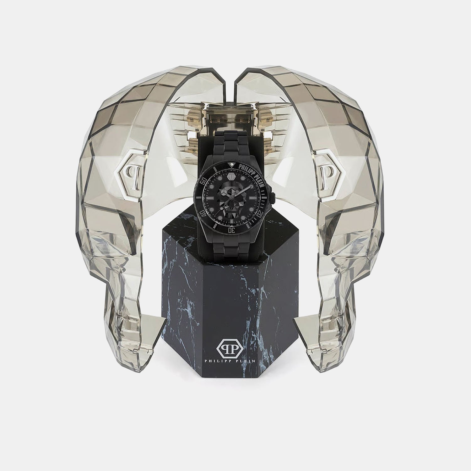 Men Quartz Black Dial Analog Stainless Steel Watch PWOAA0922