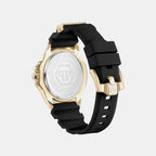 Ofa-The Skull 38Mm Women Quartz Black Dial Analog Silicone Watch PWOFA0225