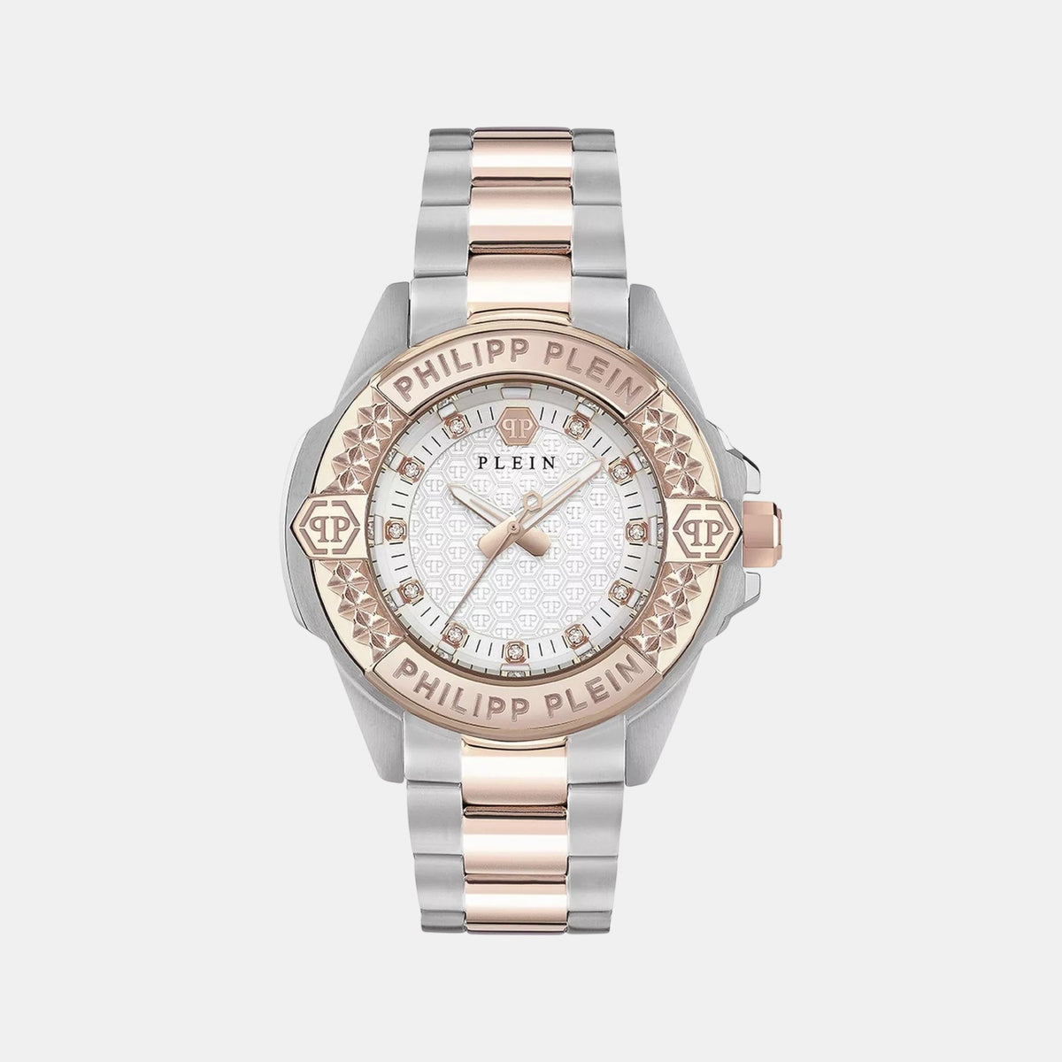 Women Quartz White Dial Analog Stainless Steel Watch PWOFA0525