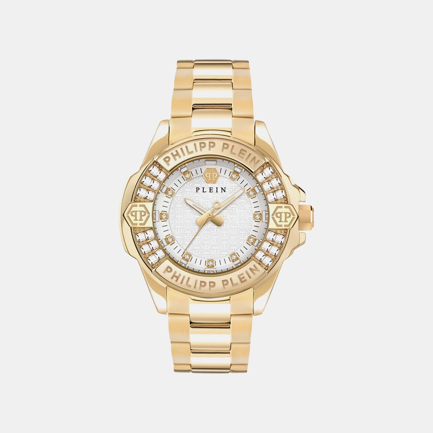 Women Quartz Silver White Dial Analog Stainless Steel Watch PWOFA0725