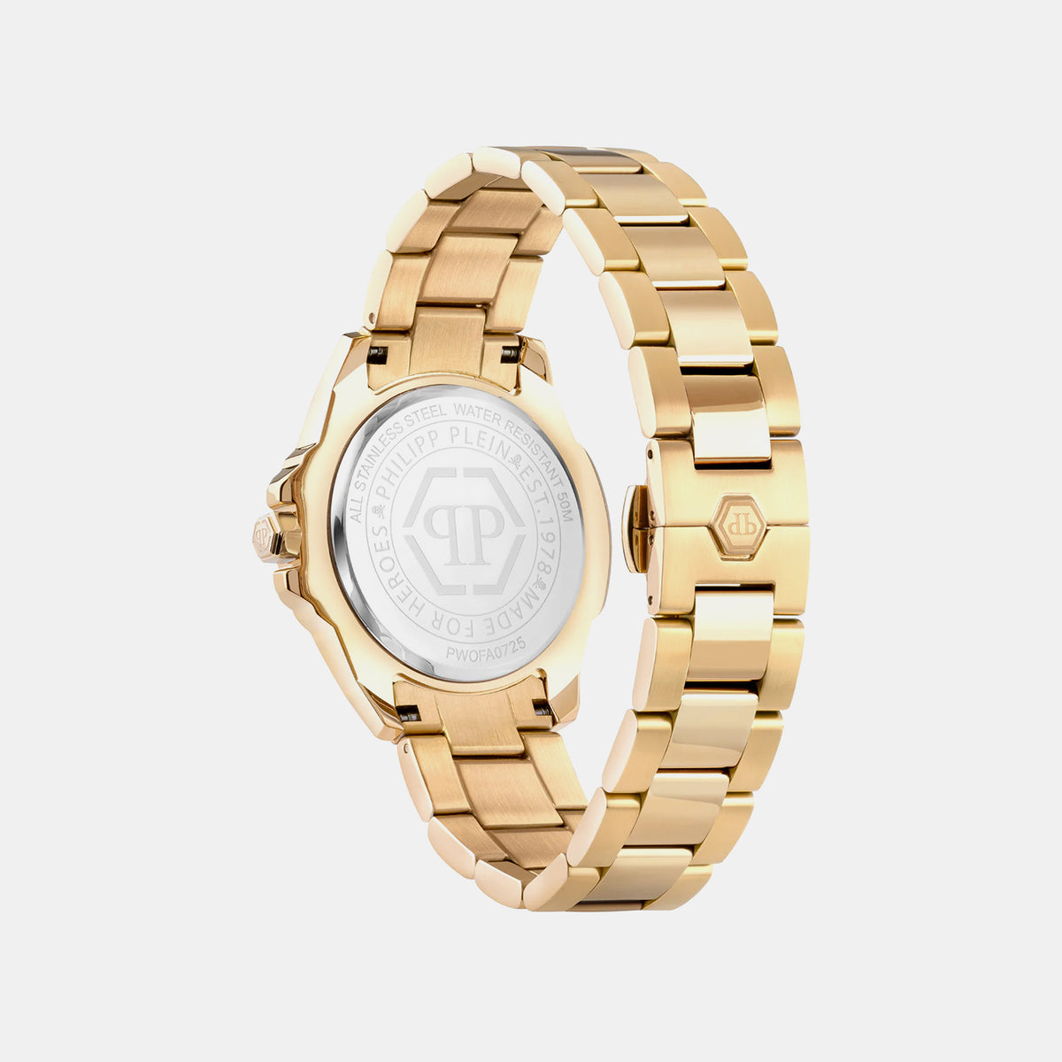 Ofa-The Skull Women Quartz White Dial Analog Stainless Steel Watch PWOFA0725