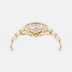 Women Quartz Silver White Dial Analog Stainless Steel Watch PWOFA0725