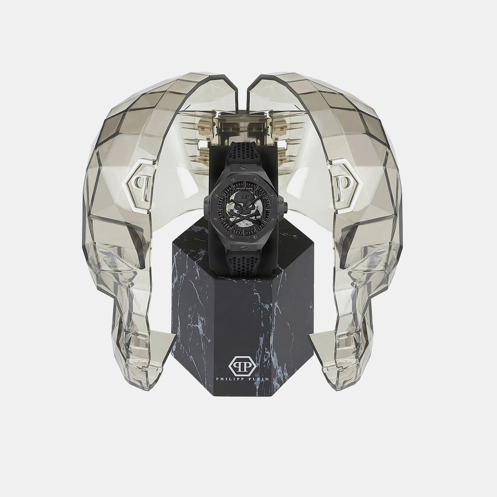 Men Quartz Black Dial Analog Silicone Watch PWPFA0924