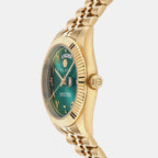 Men Quartz Green Dial Analog Stainless Steel Watch PWPNA1026