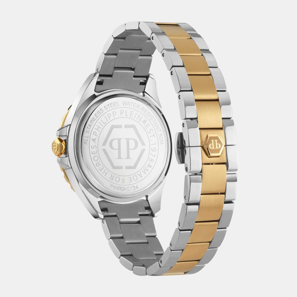 Women Quartz Green Dial Analog Stainless Steel Watch PWPOA0724