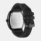 Men Quartz Black Dial Analog Silicone Watch PWPUA0324