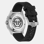 Philipp Plein Men Tonneau Silver watch