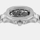 Plein Philipp Male Silver Automatic Stainless Steel Watch PWRAA0223