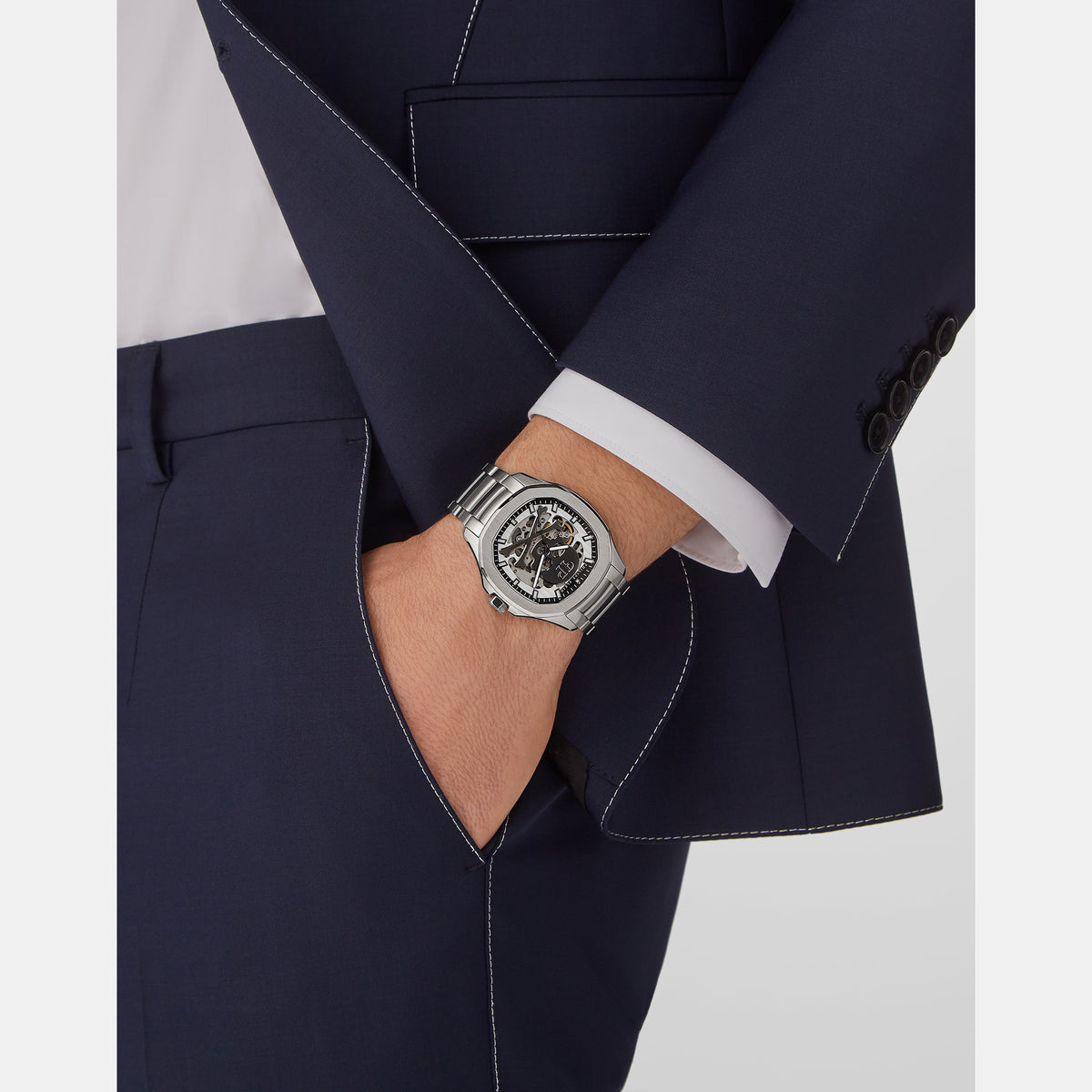Philipp Plein Stainless Steel Silver watch