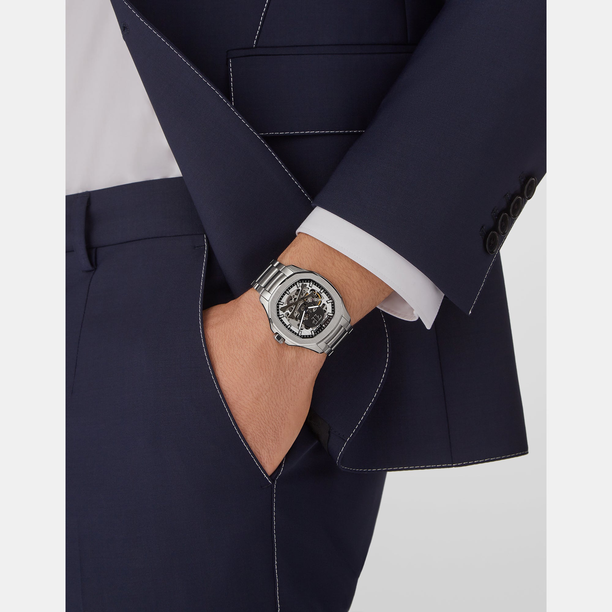 Philipp Plein Stainless Steel Silver watch